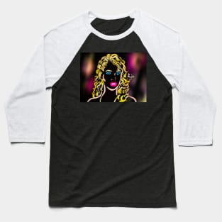 Neon Nomi Malone Baseball T-Shirt